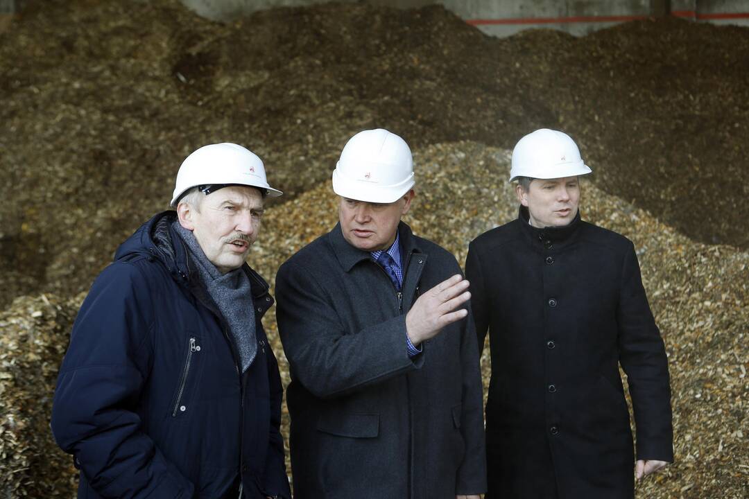Meras lankėsi Klaipėdos energijoje