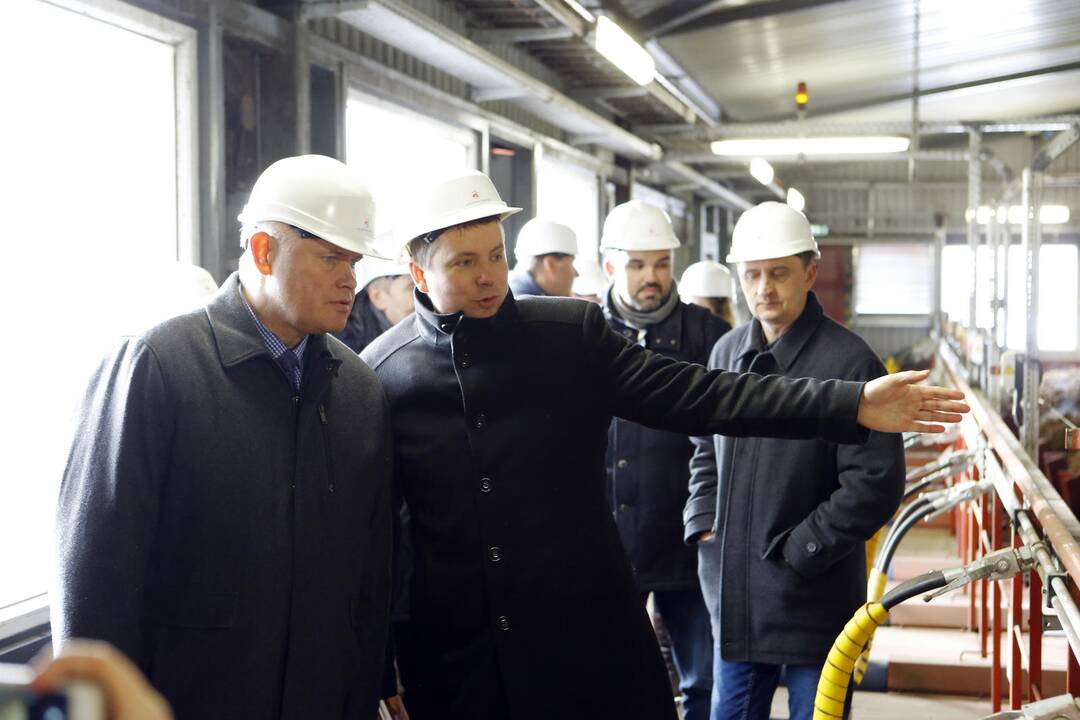 Meras lankėsi Klaipėdos energijoje