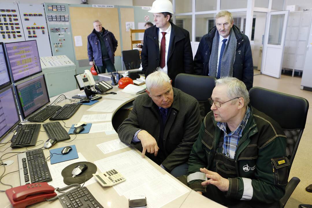 Meras lankėsi Klaipėdos energijoje