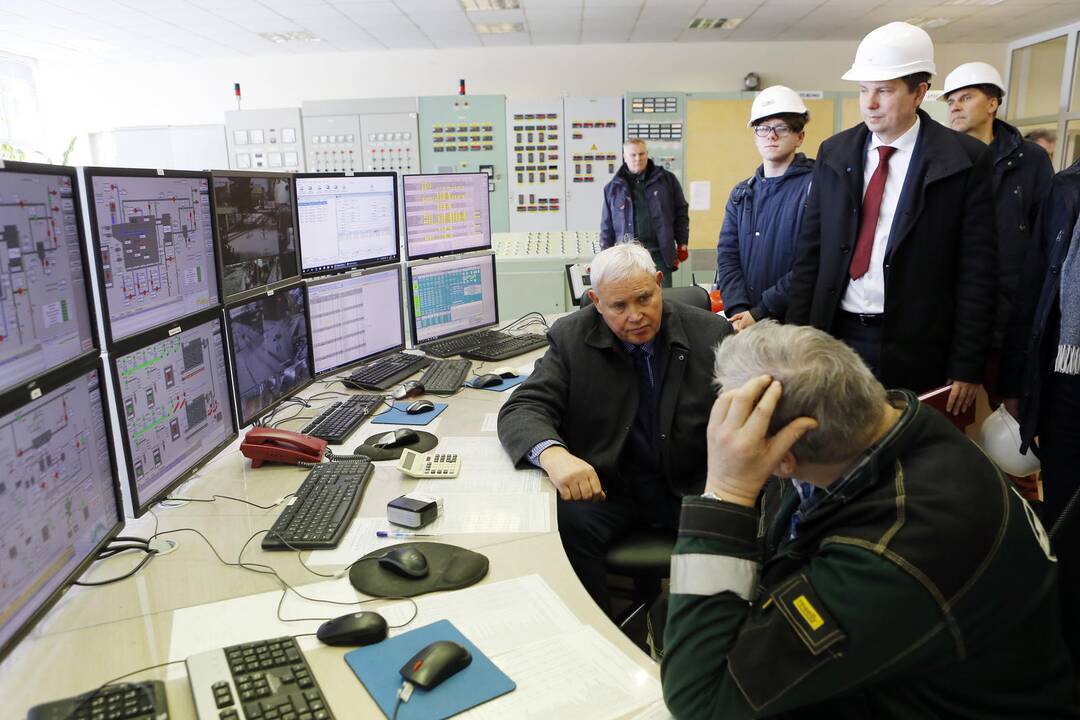 Meras lankėsi Klaipėdos energijoje