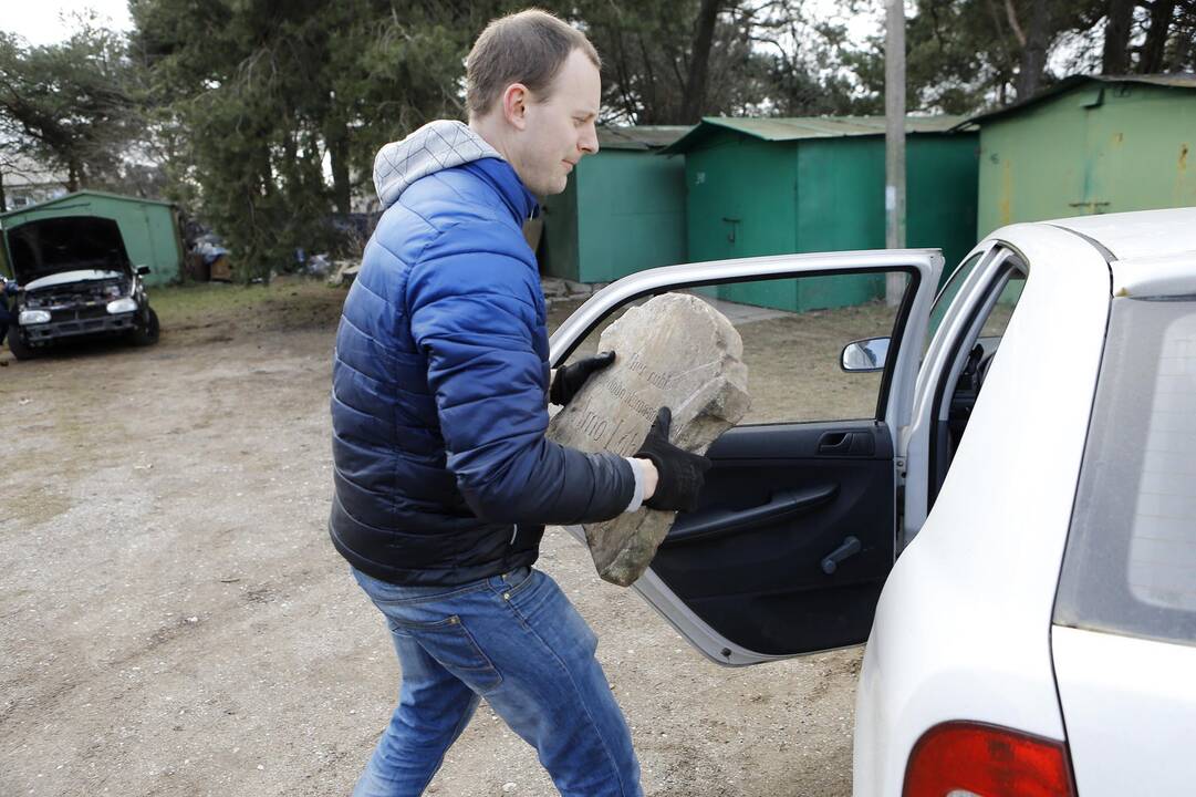 Rastas vokiečių kareivio antkapis