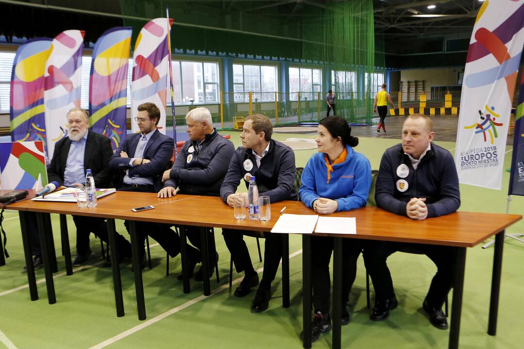 Sporto metų pristatymo spaudos konferencija