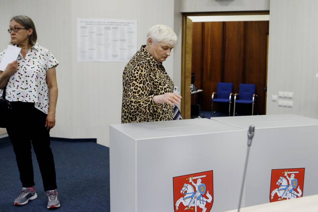 Išankstinis balsavimas antrajame prezidento rinkimų ture