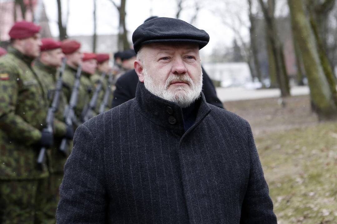 Sausio 15 - osios minėjimas skulptūrų parke