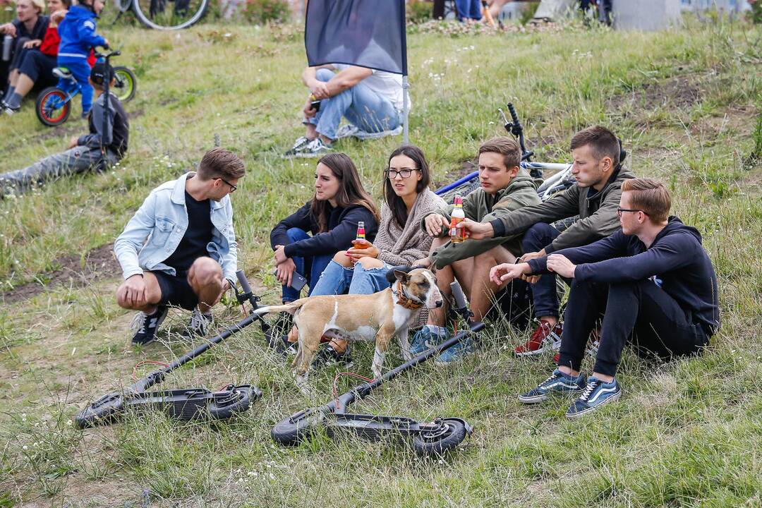 BMX dviračių varžybos Klaipėdoje