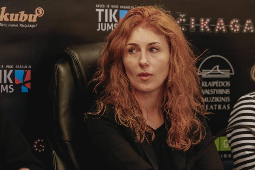 Miuziklo ČIKAGA spaudos konferencija