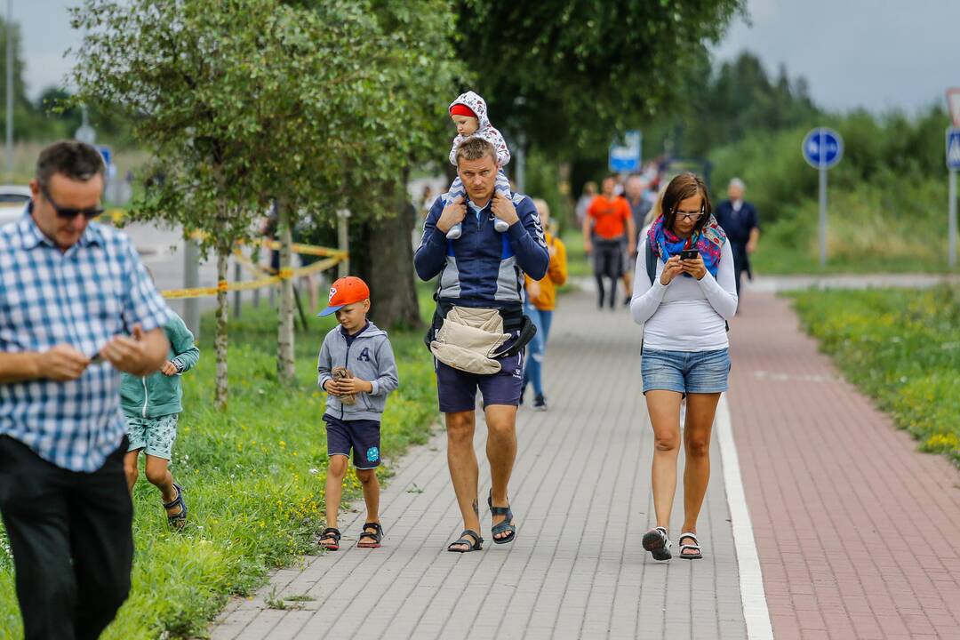 Automobilių slalomo varžybos Klaipėdoje