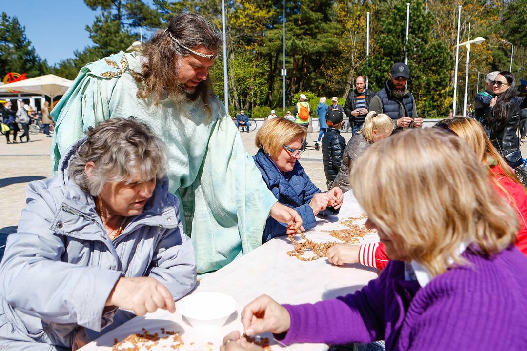 Palangoje – tradicinis gintarinis savaitgalis