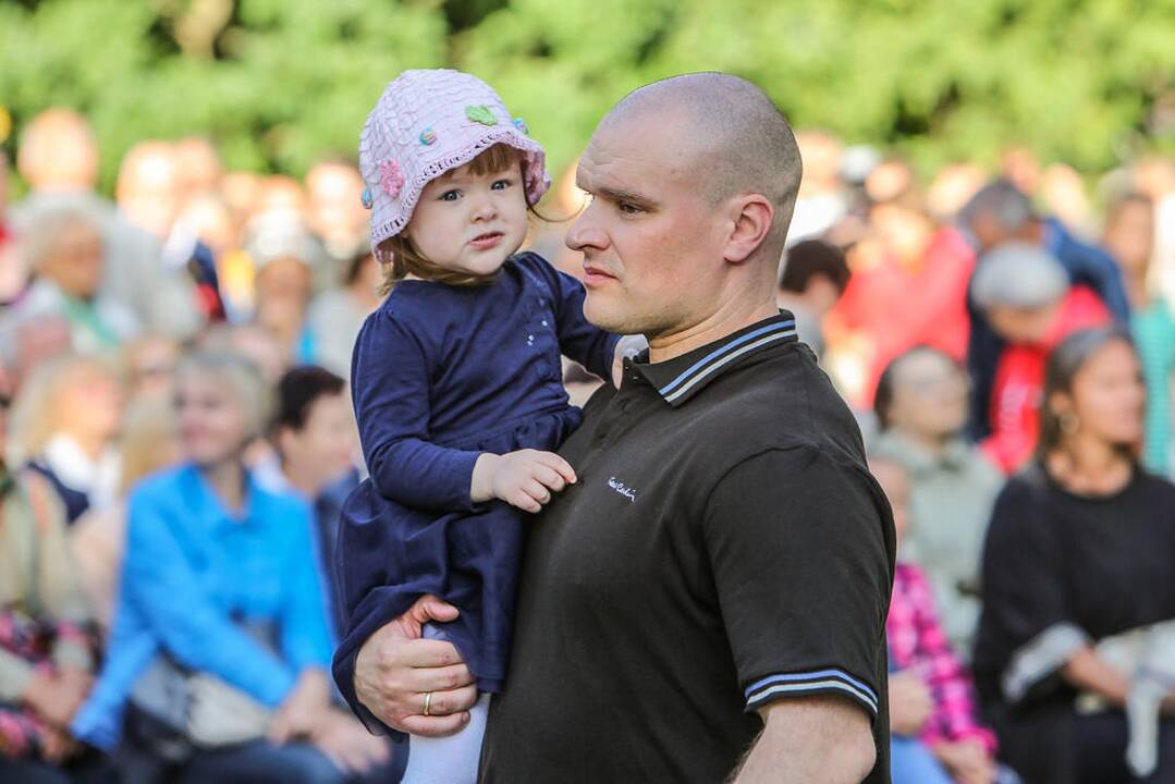 Klaipėdiečiai giedojo Lietuvos himną