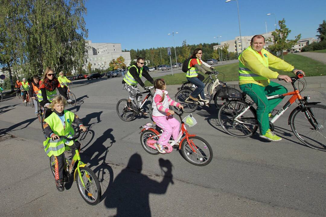 Širdies dieną Klaipėdoje – žygis dviračiais