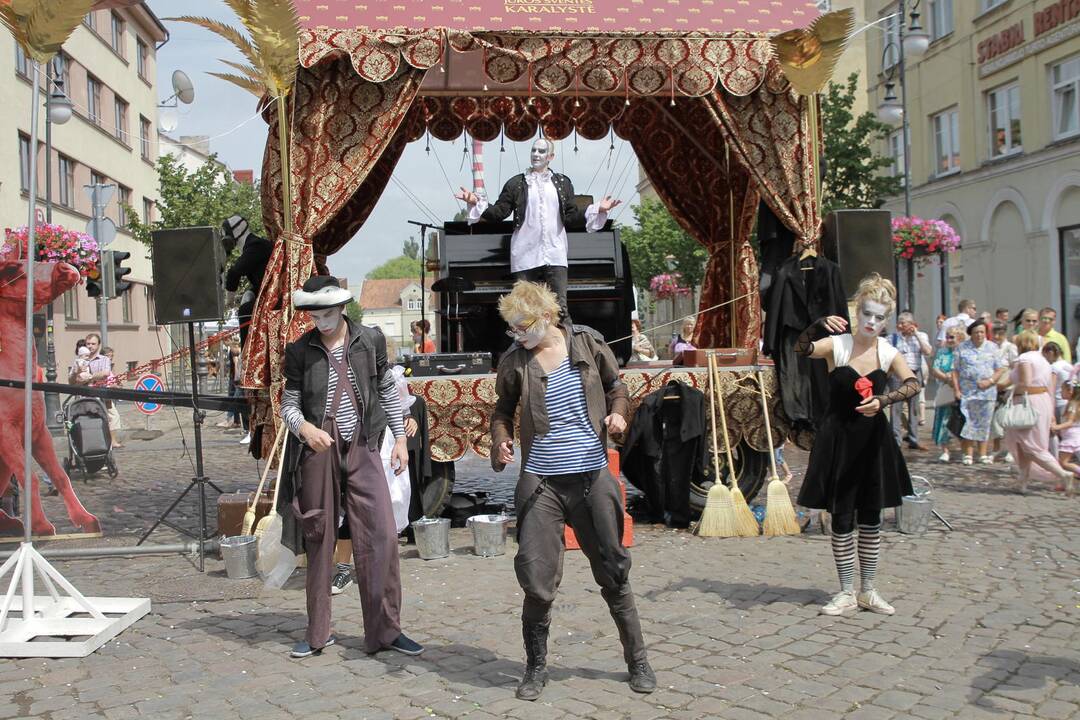 Pantomimos teatro "A" provokacija
