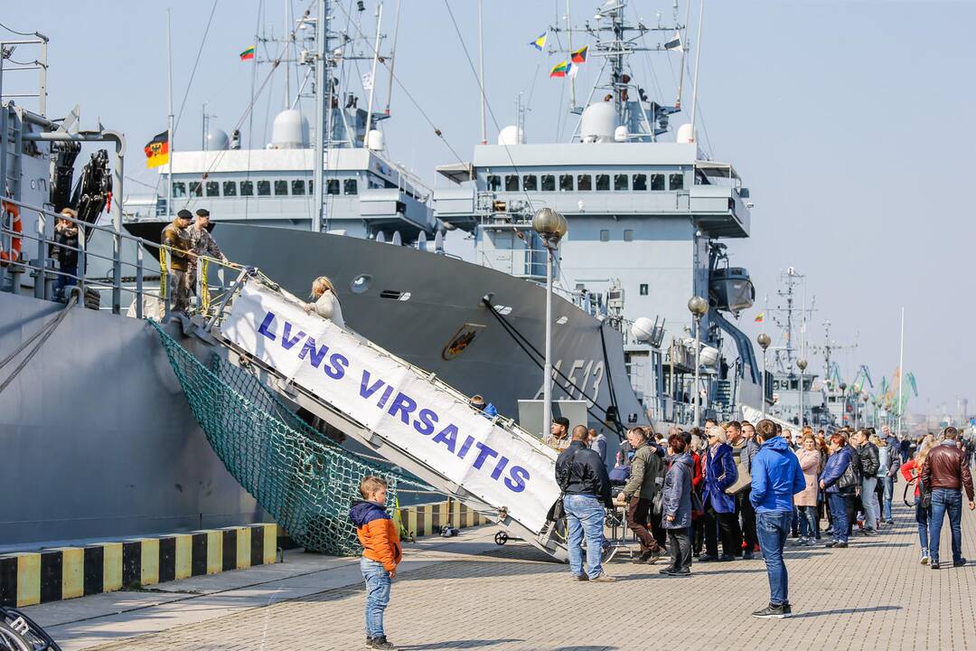 NATO laivų lankymas