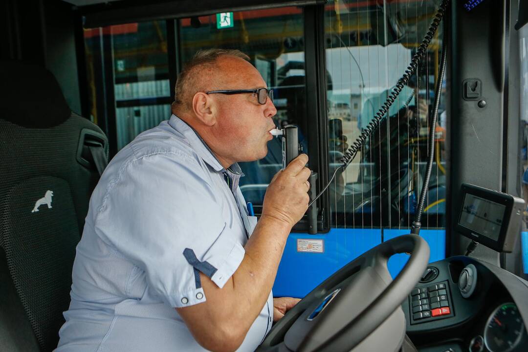 Pristatyti nauji miesto autobusai