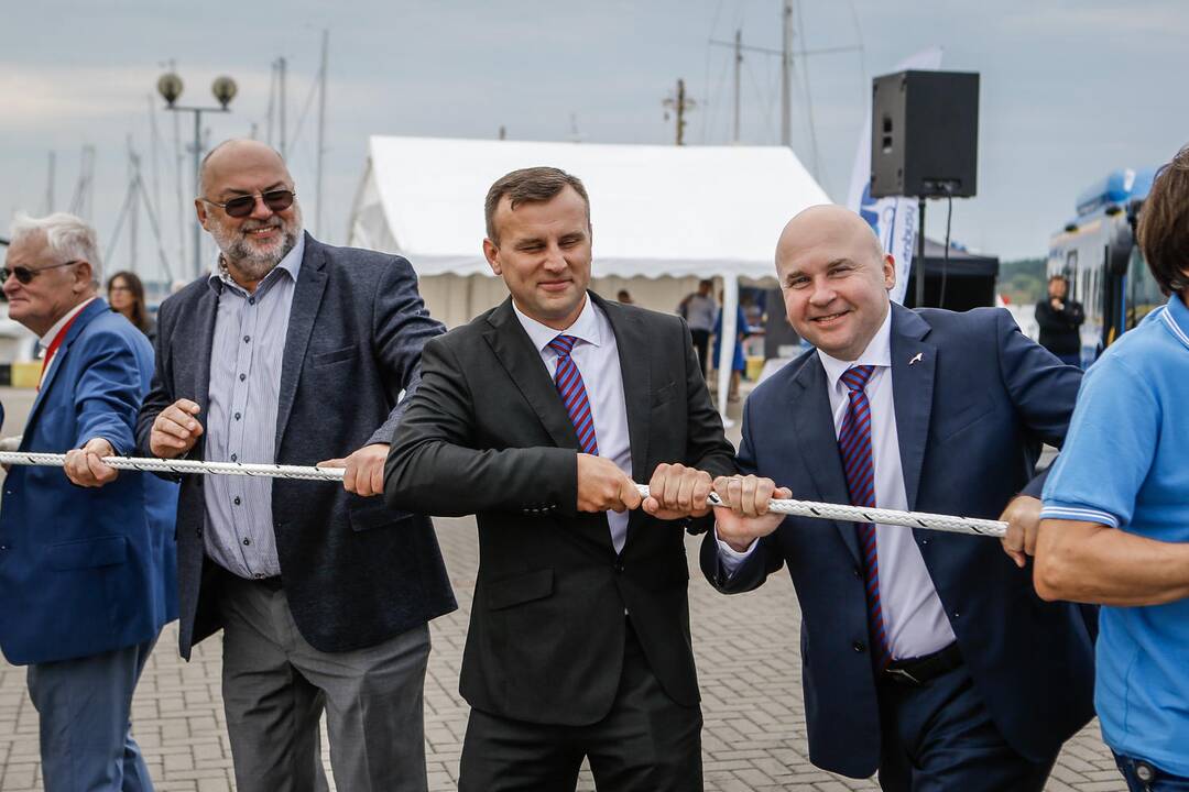Pristatyti nauji miesto autobusai
