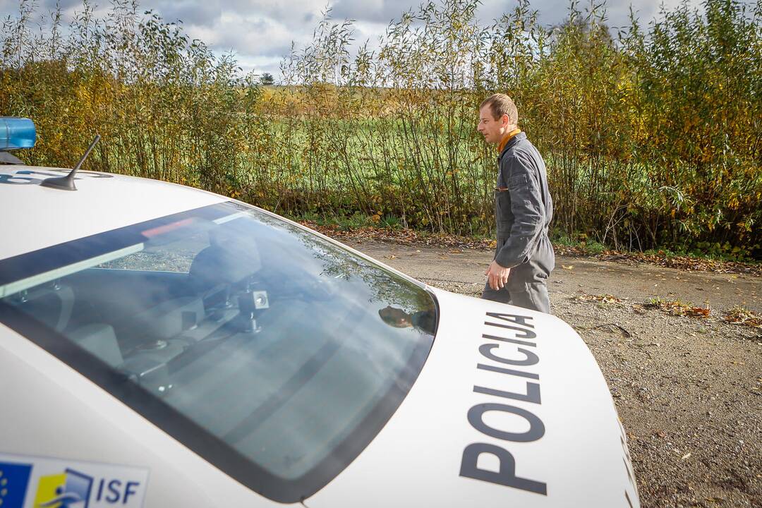 Policijos reidas Klaipėdoje 2019.10.19