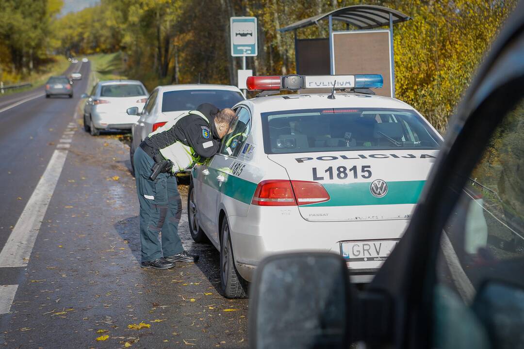 Policijos reidas Klaipėdoje 2019.10.19