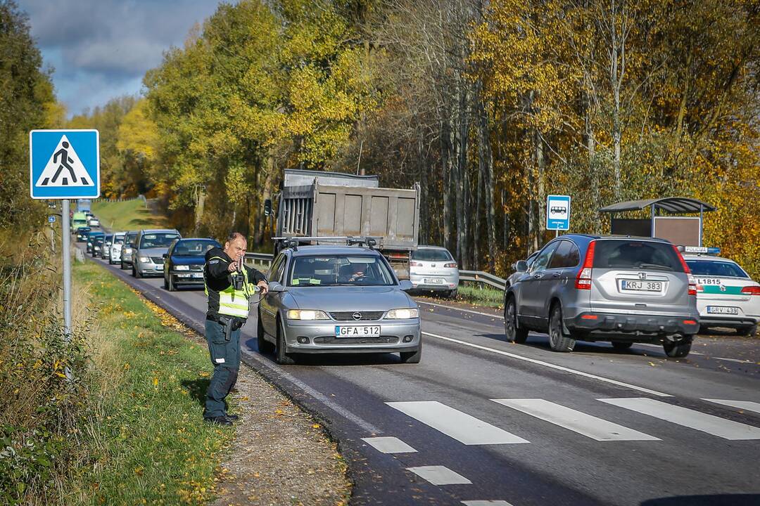 Policijos reidas Klaipėdoje 2019.10.19