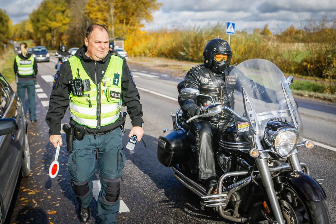Policijos reidas Klaipėdoje 2019.10.19