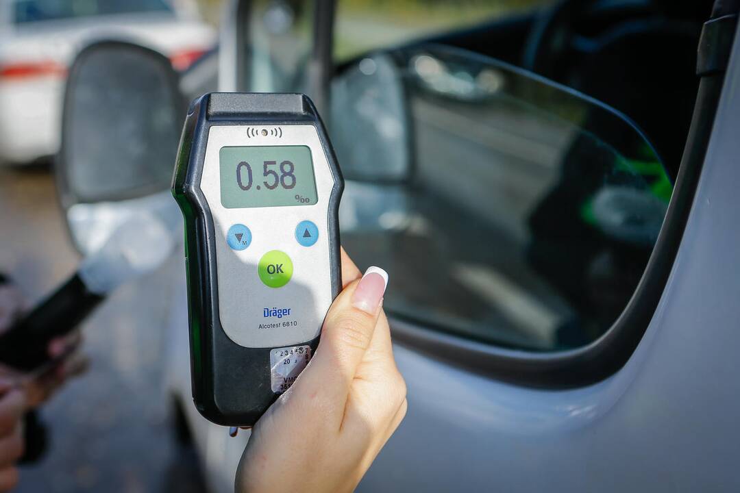 Policijos reidas Klaipėdoje 2019.10.19