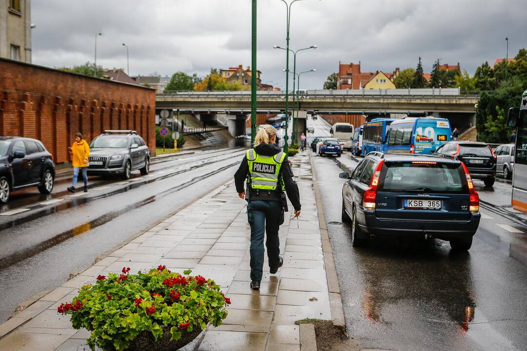 Potvynis po viaduku