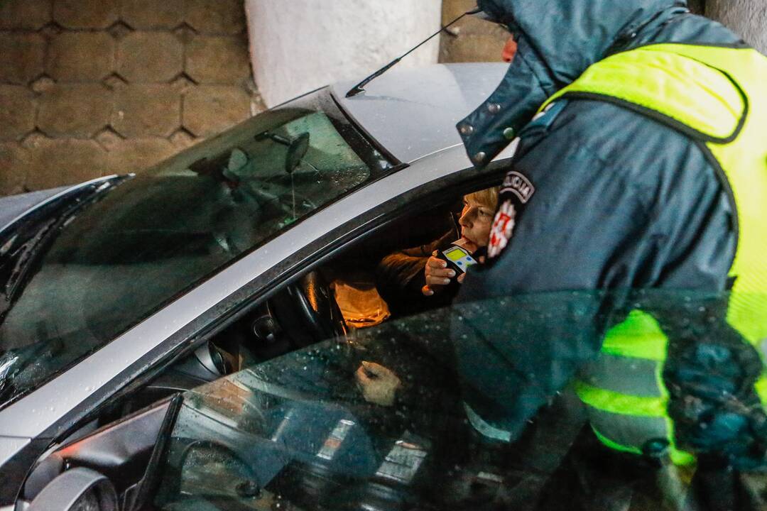 Kelių policijos reidas Klaipėdoje