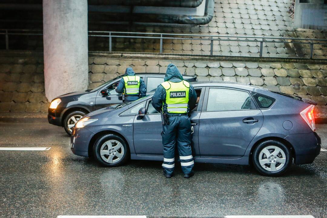 Kelių policijos reidas Klaipėdoje