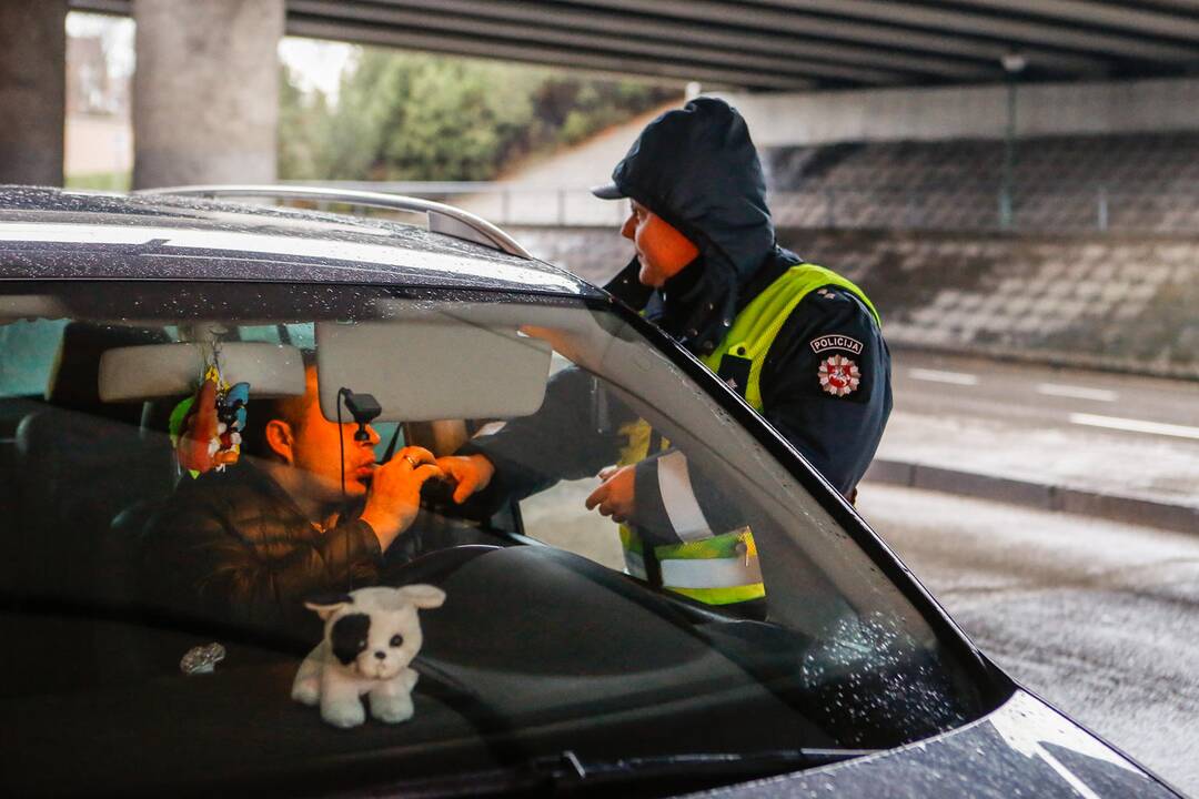 Kelių policijos reidas Klaipėdoje