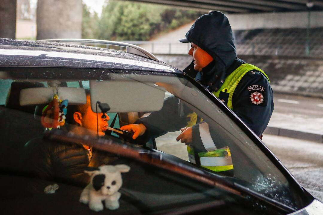 Kelių policijos reidas Klaipėdoje