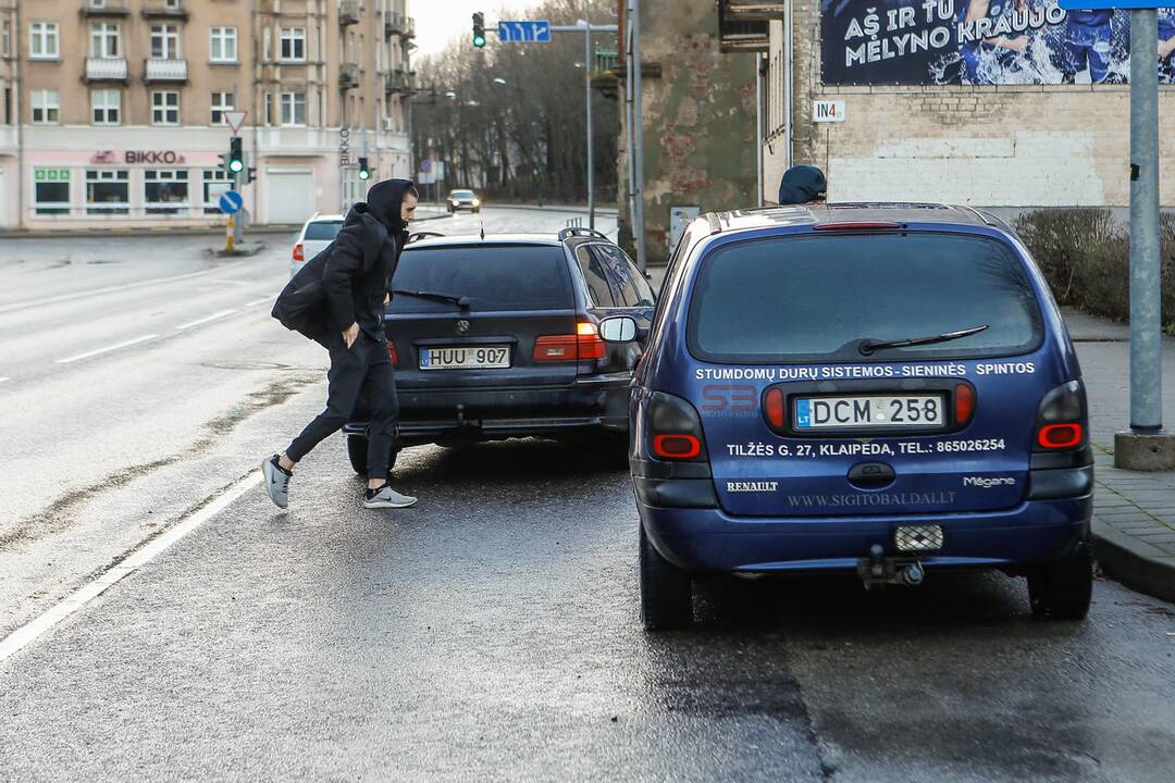 Kelių policijos reidas Klaipėdoje