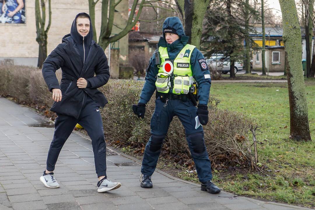 Kelių policijos reidas Klaipėdoje