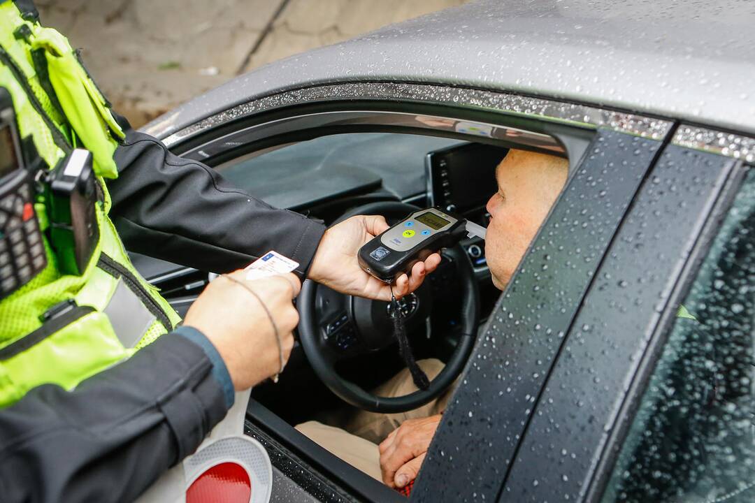 Policijos reidas Klaipėdoje