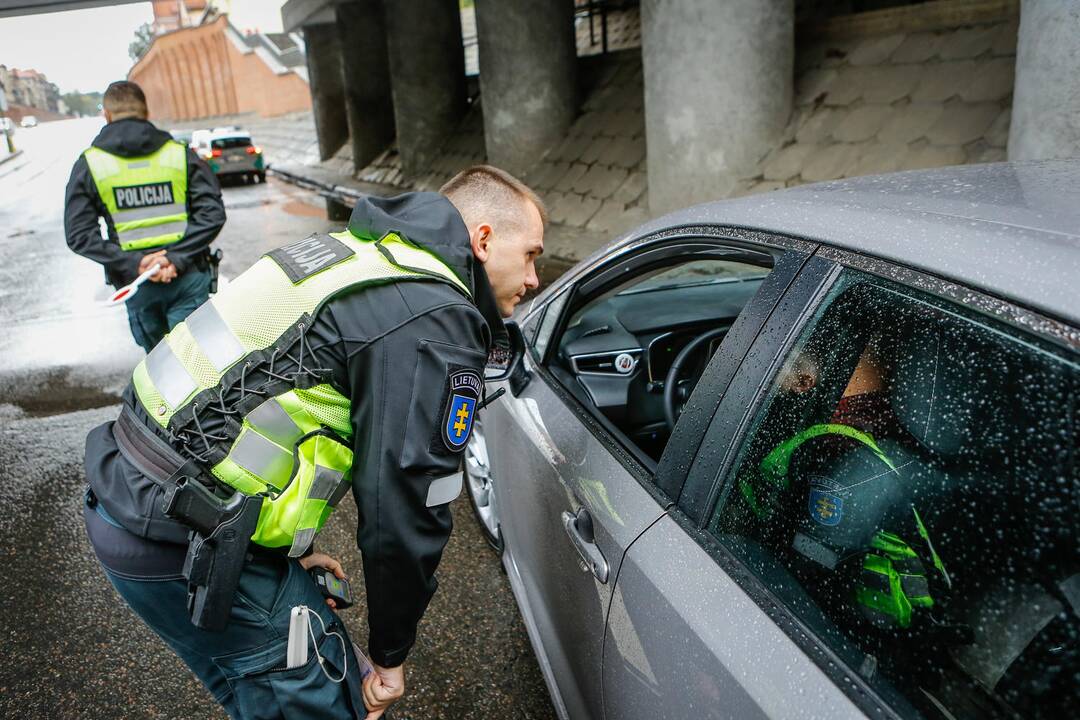 Policijos reidas Klaipėdoje