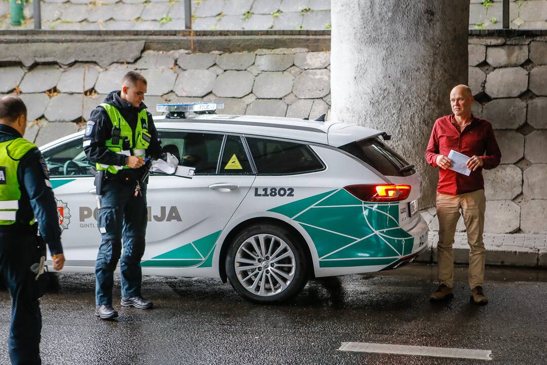 Policijos reidas Klaipėdoje