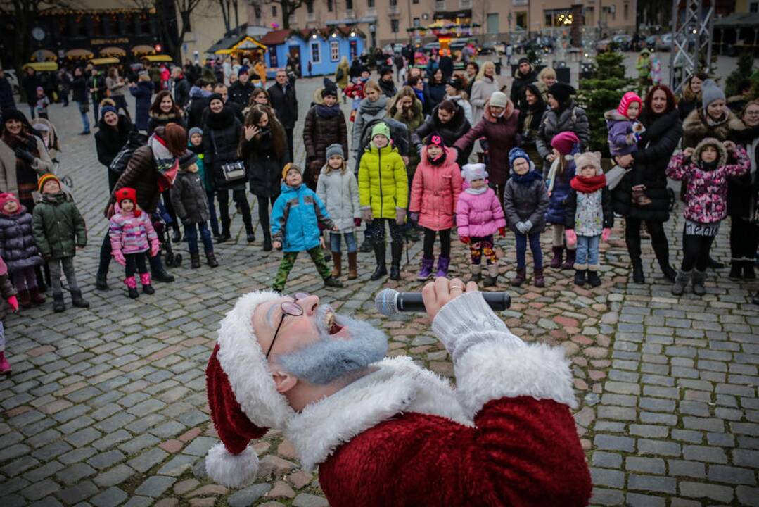 Šeimų popietė su Kalėdų Seneliu