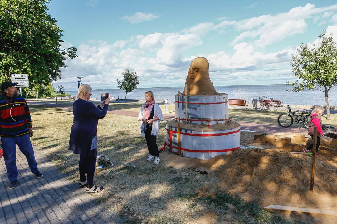 Smėlio skulptūros Juodkrantėje