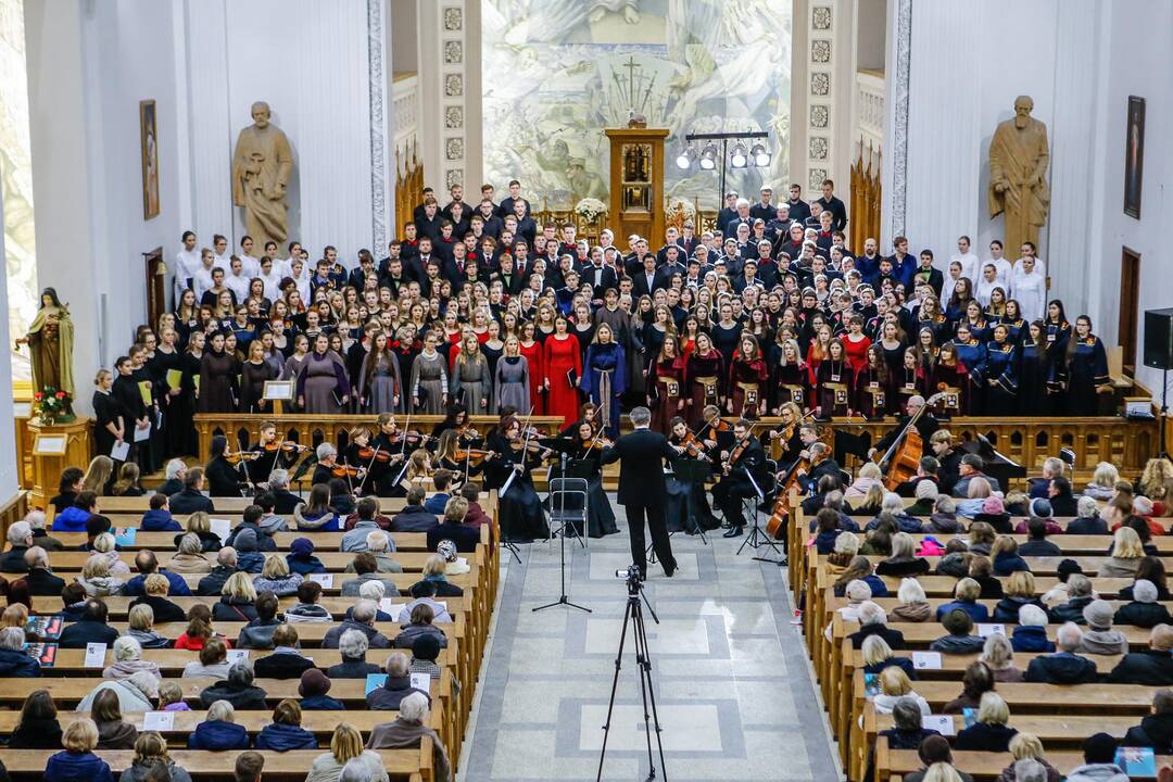 XX Lietuvos aukštųjų mokyklų studentų chorų festivalio baigiamasis koncertas