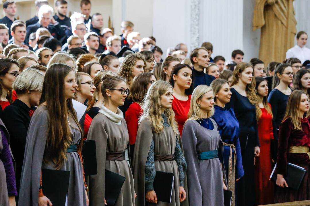XX Lietuvos aukštųjų mokyklų studentų chorų festivalio baigiamasis koncertas