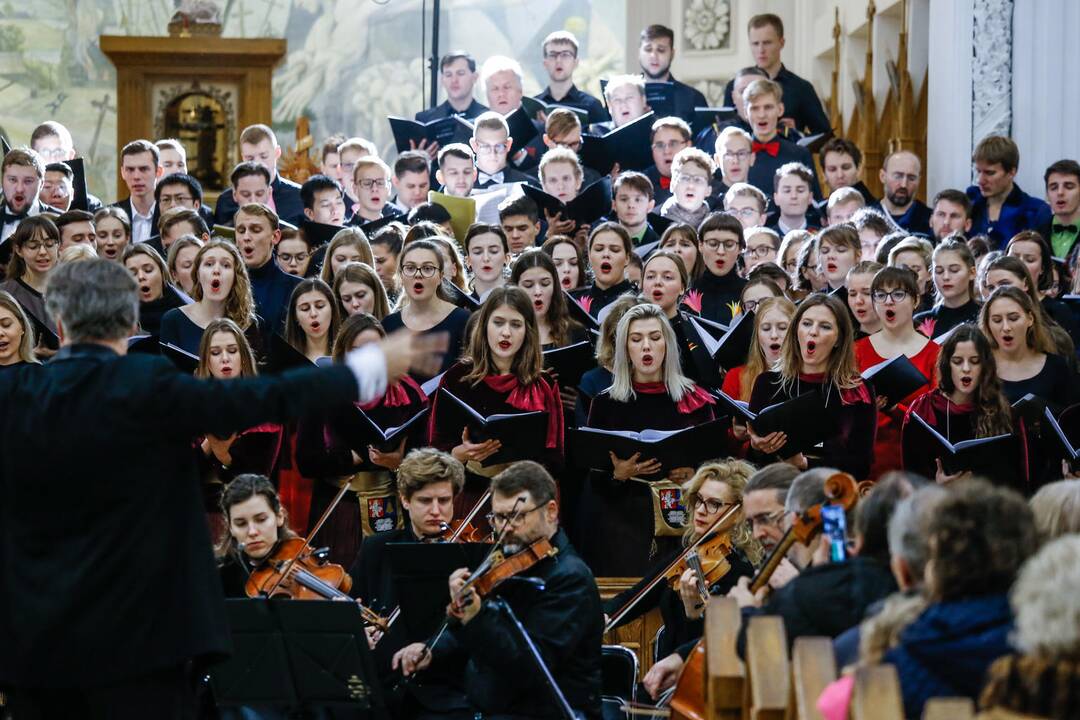 XX Lietuvos aukštųjų mokyklų studentų chorų festivalio baigiamasis koncertas