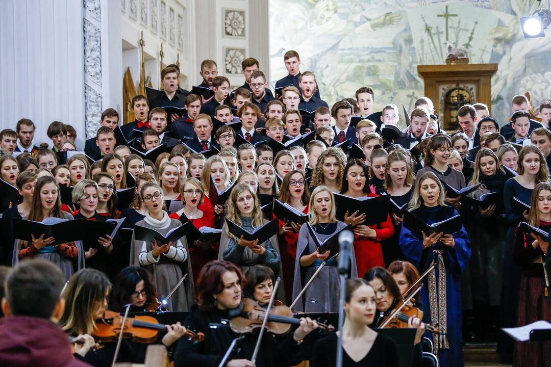 XX Lietuvos aukštųjų mokyklų studentų chorų festivalio baigiamasis koncertas