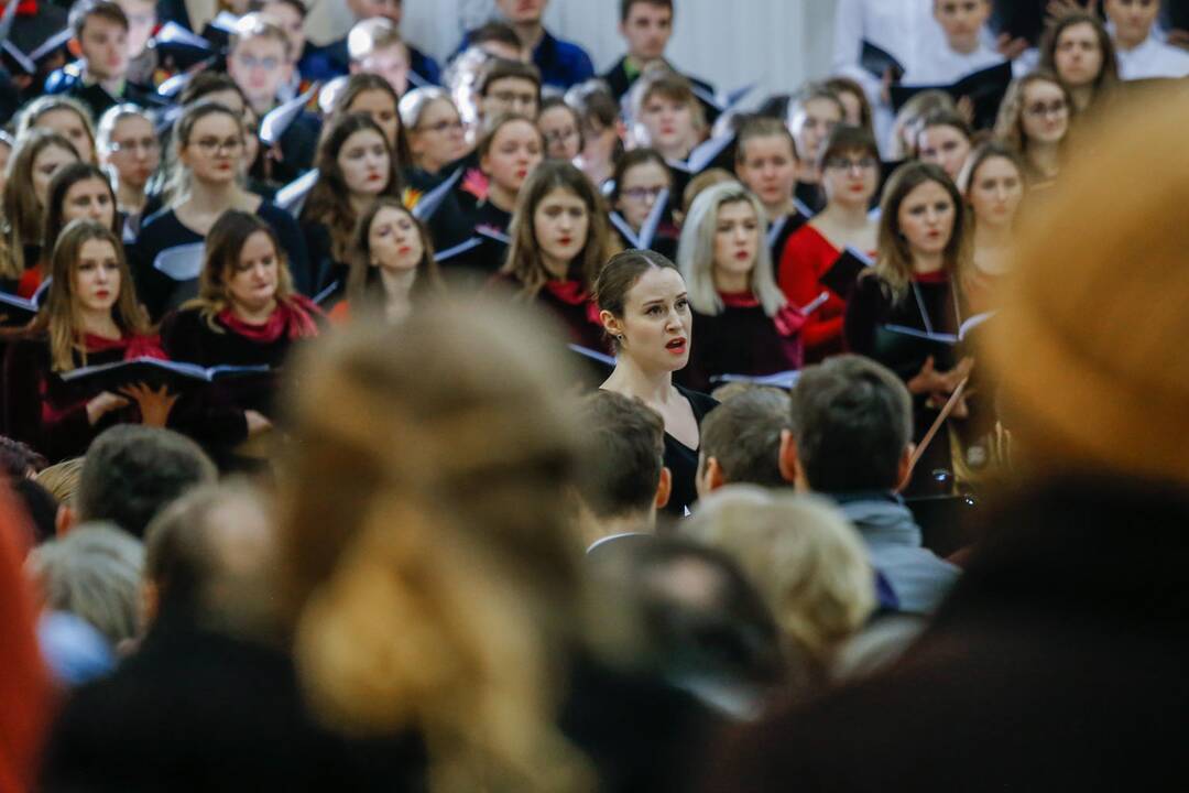 XX Lietuvos aukštųjų mokyklų studentų chorų festivalio baigiamasis koncertas