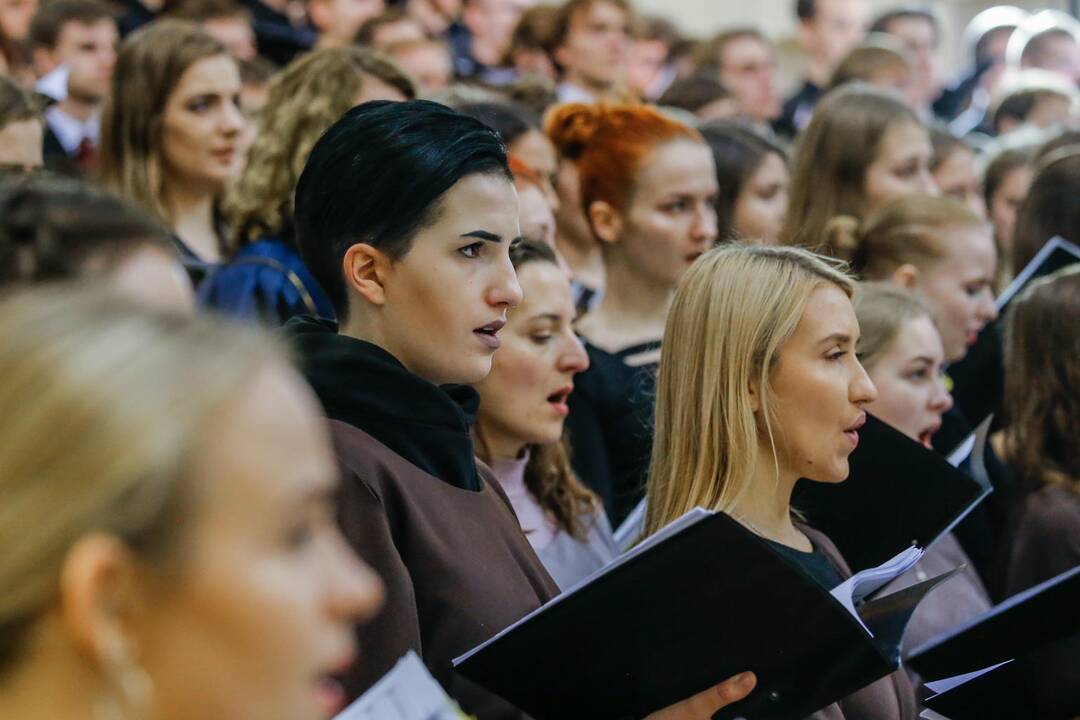 XX Lietuvos aukštųjų mokyklų studentų chorų festivalio baigiamasis koncertas