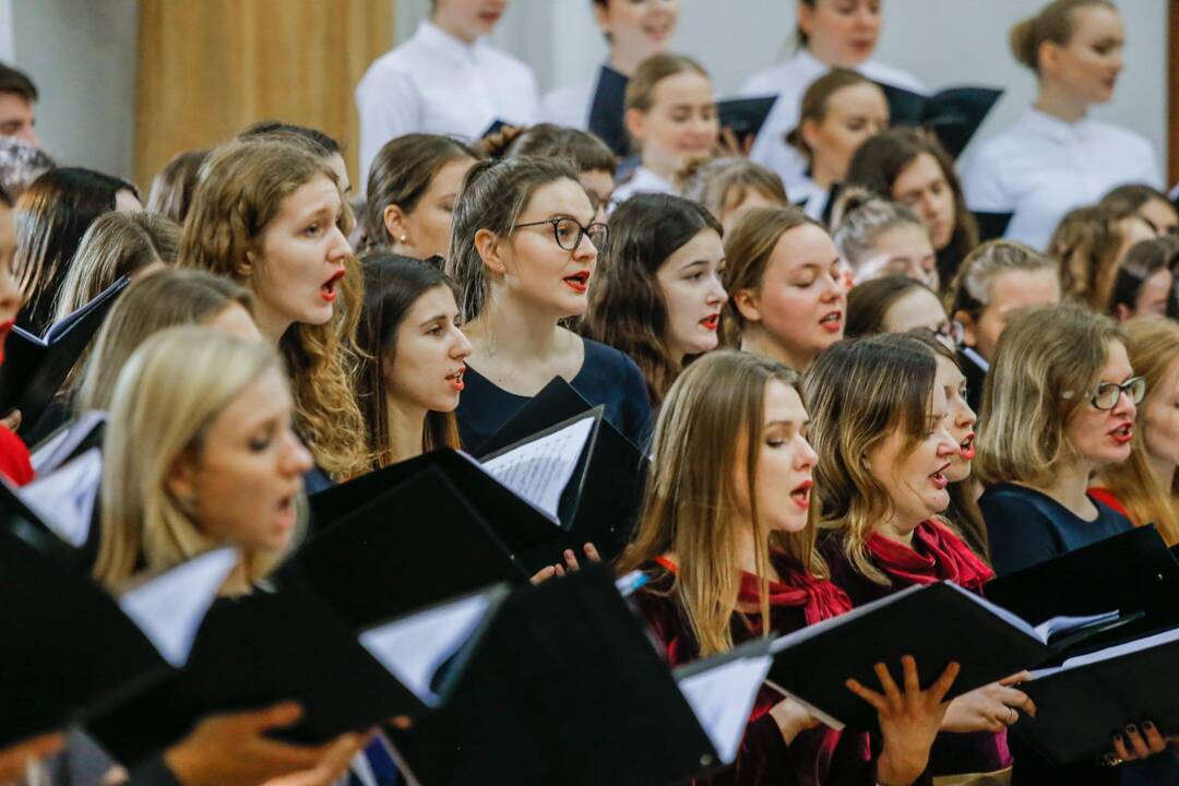 XX Lietuvos aukštųjų mokyklų studentų chorų festivalio baigiamasis koncertas