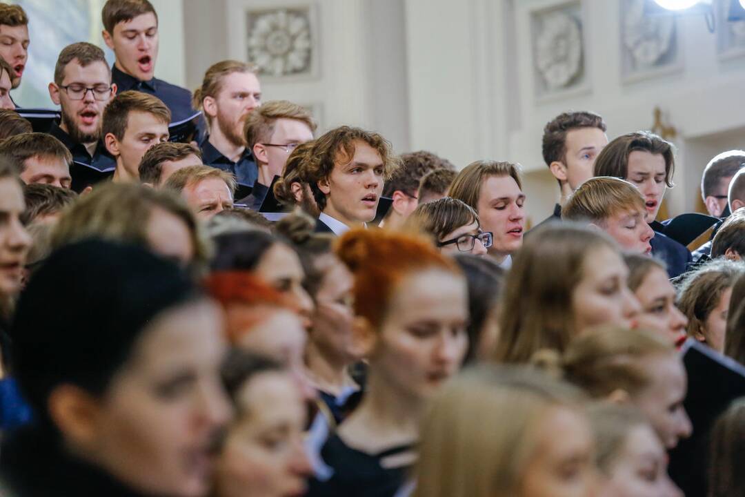 XX Lietuvos aukštųjų mokyklų studentų chorų festivalio baigiamasis koncertas