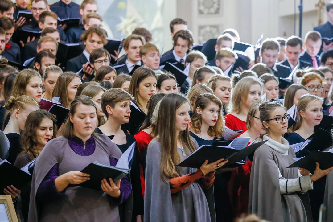 XX Lietuvos aukštųjų mokyklų studentų chorų festivalio baigiamasis koncertas