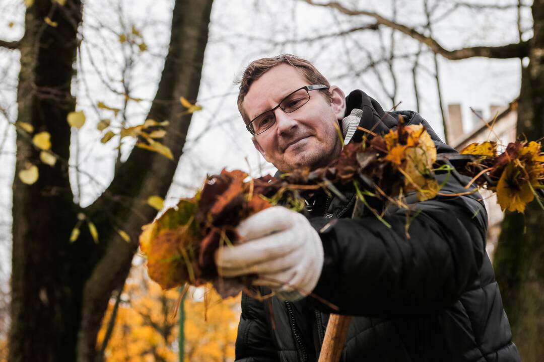 Talka Danės skvere