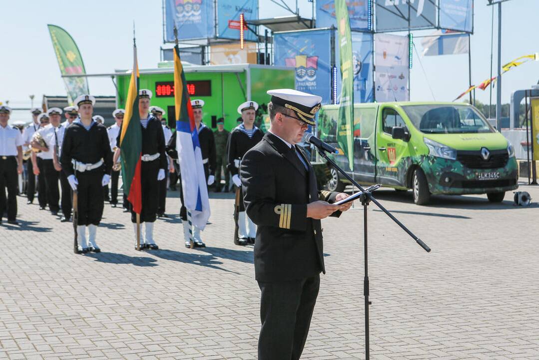 Karininkų vadų  priesaikos ceremonija