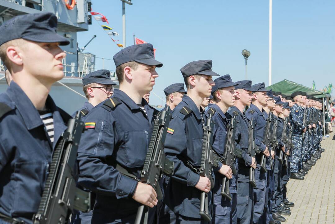 Karininkų vadų  priesaikos ceremonija