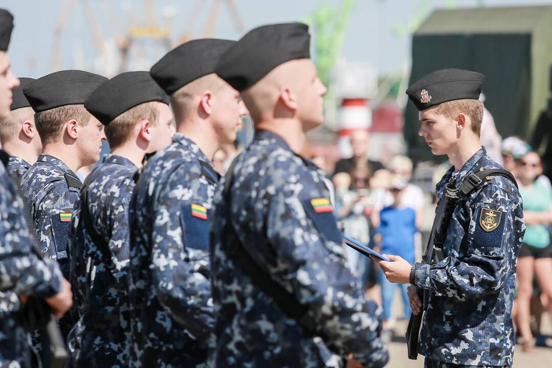 Karininkų vadų  priesaikos ceremonija