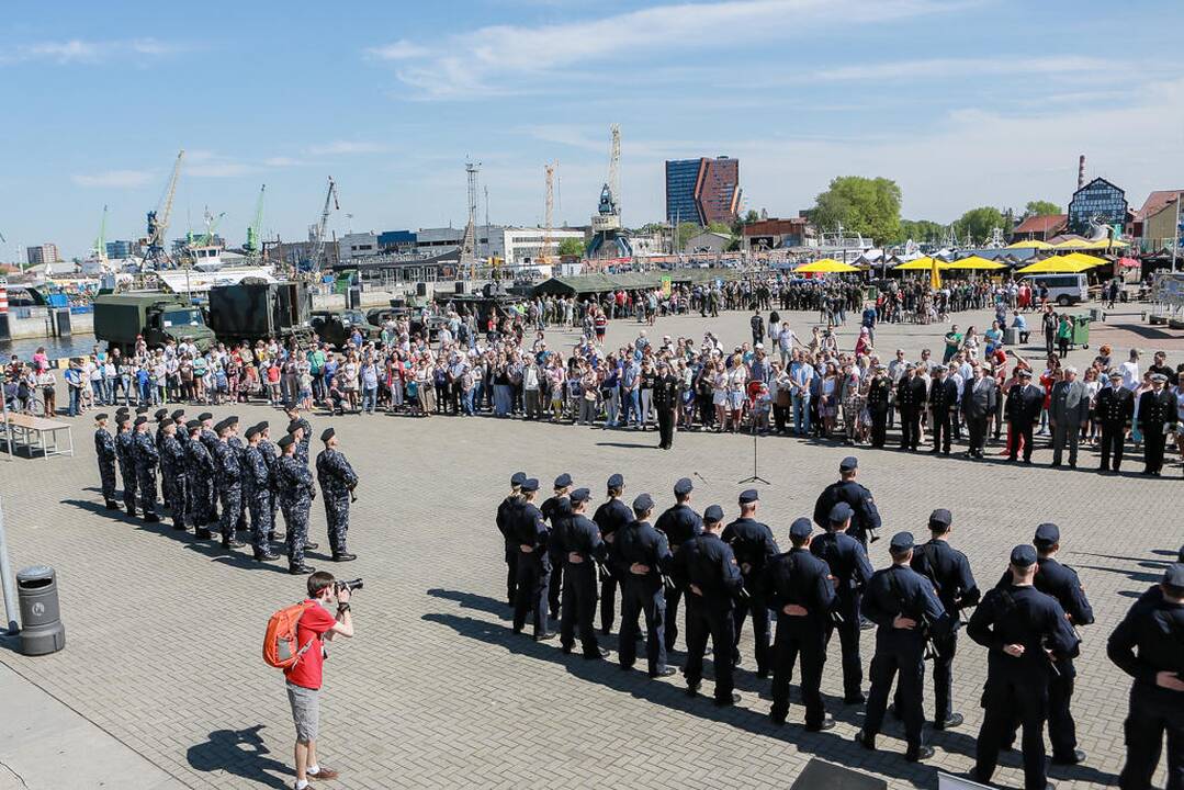 Karininkų vadų  priesaikos ceremonija