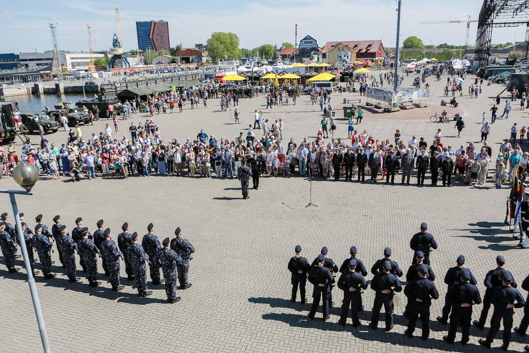 Karininkų vadų  priesaikos ceremonija